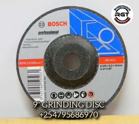 9" BOSCH CUTTING AND GRINDING DISCS FOR SALE image 1