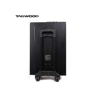 TAGWOOD 10A Outdoor Speaker, Bluetooth Microphone, Battery image 2
