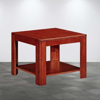 Office Table: 600mm Mahogany Coffee Table image 3