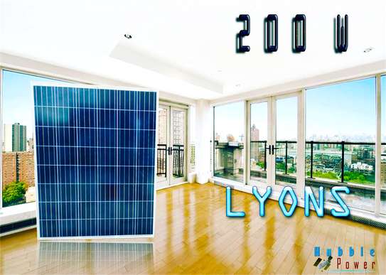 LYONS Solar PV module 24v/200W solar panel image 1