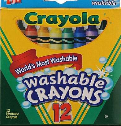 Crayola Washable Coloring Crayons image 1