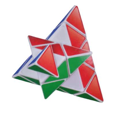 Pyramid Triangle Rubiks Cube image 1