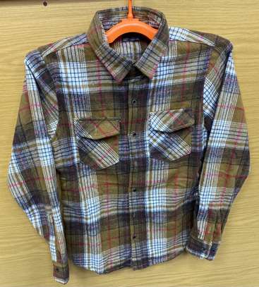 Quality Designer Checked Flannel Shirts image 1