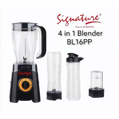 Signature 4 In 1 Heavy Duty Stainless Steel Blenders image 1