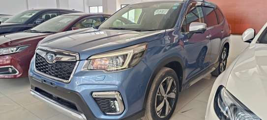 Subaru Forester E-boxer blue sunroof 2019 image 1