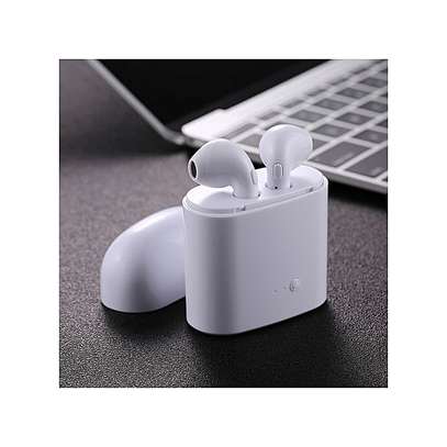 New MINGGE I7S Wireless Earphone Bluetooth Headset In-Ear Earbud with Mic for iPhone 8 7 plus 7 6 6s 5s for Samsung JY-M image 1