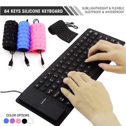 flexible keyboard- foldable keyboard image 1