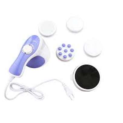Relax Tone Spin Body Massager With 5 Headers Relax Spin Tone Slimming Lose Weight Burn Fat Full Body Massage Device image 1