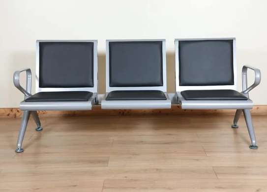 Office Bench : 3- Seater Reception Office Bench image 3