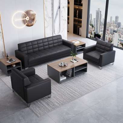 Office Sofas: Executive Comfort 5 Seater Sofa For Office image 6