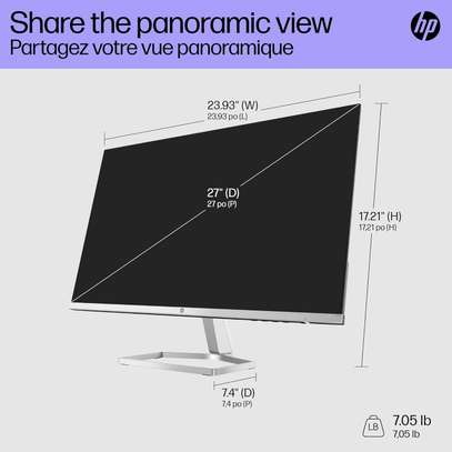 HP 27-inch M27f FHD Monitor image 2