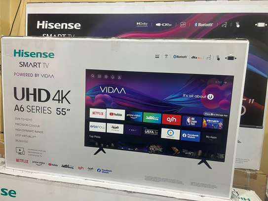 55"UHD 4K TV VIDAA image 1