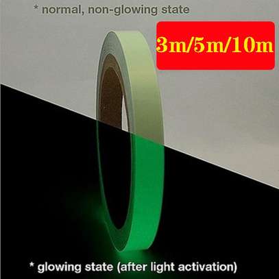 3/5/10M Glow In Dark Tape Self-adhesive Luminous Tape image 4
