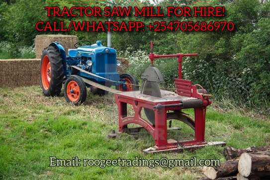 TRACTOR SAW MILL FOR HIRE image 1