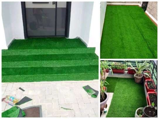 Elegant soft artificial grass carpets image 4