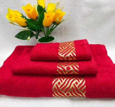 3pcs Egyptian cotton towels image 1