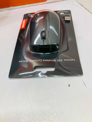 Lenovo Wireless Mouse Black : Model 300 image 1