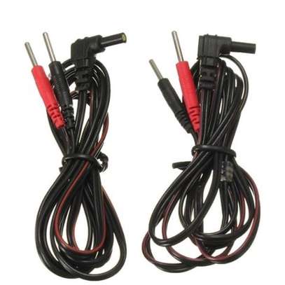 EMS TENS Pin type Lead wires - Tens Cables (a pair) image 1