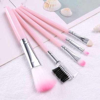 5 Pcs Set Make Up Brushes image 1