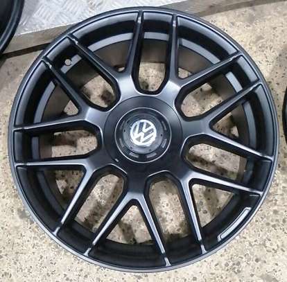 VW Touareg 19 Inch alloy rims a set of brand new image 1