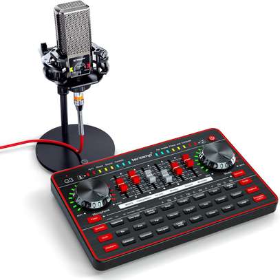 tenlamp G3 Podcast Microphone Sound Card Kit image 1
