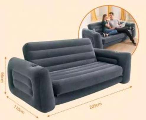 3 SEATER INFLATABLE SOFA BEDS image 2