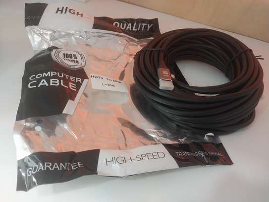 10M Mini HDMI to HDMI Cable High-Speed HDMI to Mini HDMI 4K image 1