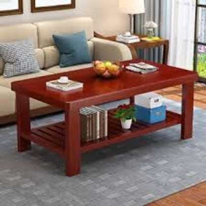 1.2m Executive Coffee Table – Mahogany Look image 4