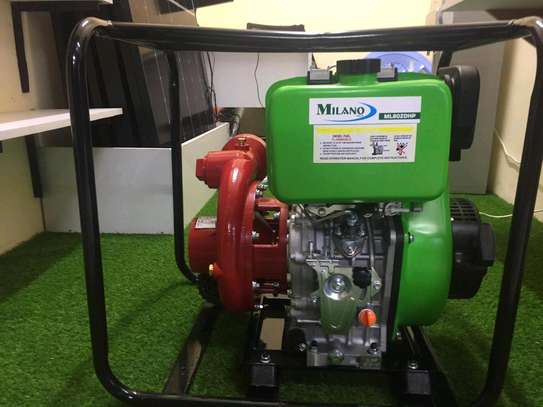 Milano high pressure diesel water pump image 1