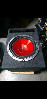Car Woofers + Cabinet for Speakers image 3