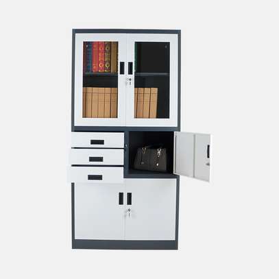 Office Cabinet : 2-Door Steel Office Cabinet with Safe image 4