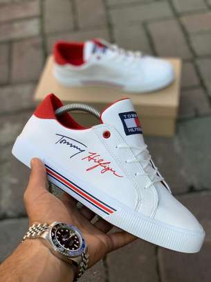 Original White Tommy hilfiger sneaker shoes image 2