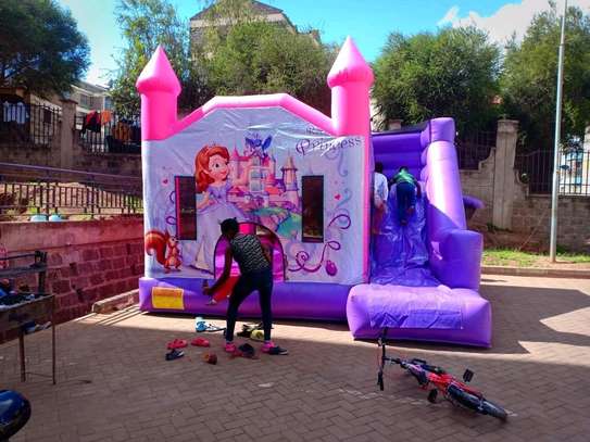 Girls bouncing castles available for hire image 5