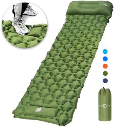 Air mattress Green and blue image 1