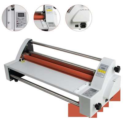 A2 Hot Cold Roll Laminator Double Side image 1