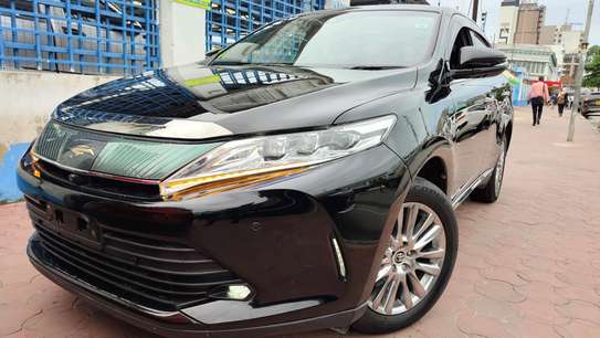 Toyota Harrier premium grade black 2018 image 1