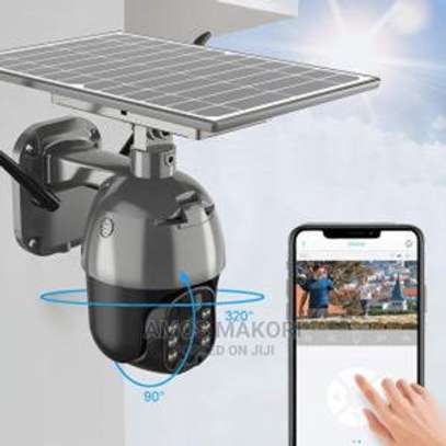 Outdoor Waterproof 1080p 4g Auto Tracking Ptz Solar Batter image 1