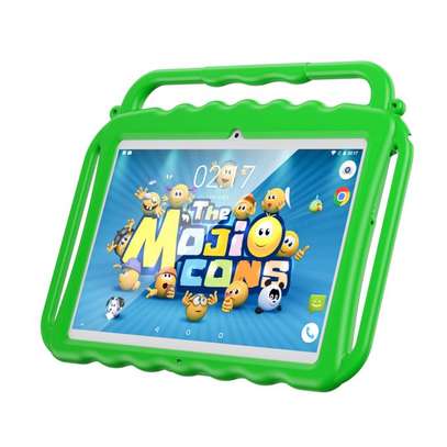 Modio M26 128GB 4GB RAM Android Kids Tablet Dual Sim- Green image 3