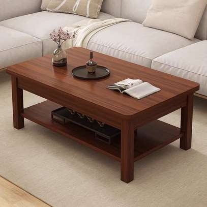 Mahogany Office Coffee Table image 1