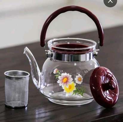Heat resistant infuser kettle image 1