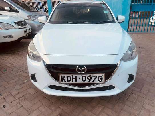 Mazda Demio Petrol 2015 white image 1