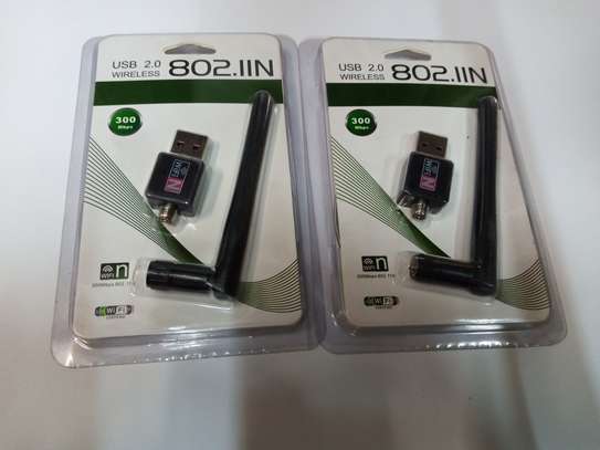 USB 2.0 Wireless Wifi Dongle 802.11N, 300mbps image 2
