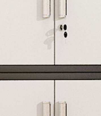 Office Cabinet: 4-Compartments Casual Steel Cabinet image 5