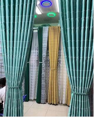 Top quality green curtains image 6