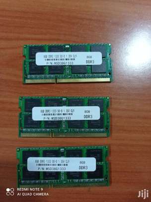 PC3   8GB 10600 RAM FOR LAPTOP image 1