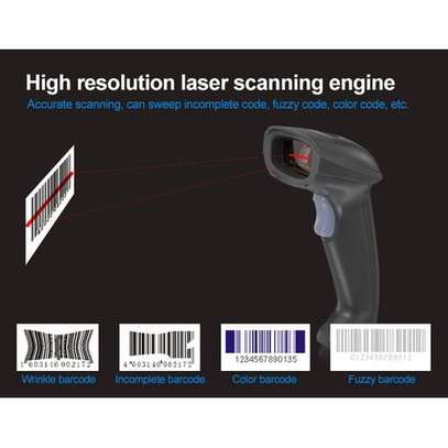 Syble Barcode Scanners Laser Handheld 1D for Supermarket image 3