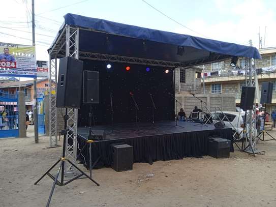 Professional Portable Stage with Sound & Lighting image 4