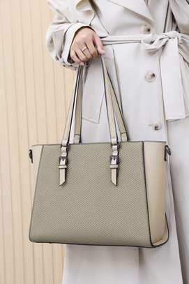 PEDRA 3294 Leather Tote Bag 34cm Multiple Colors image 4