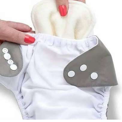 Quality Unisex Washable /Cloth Diaper With Insert image 3