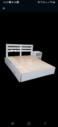 5by6 pallet bed/Queen size bed image 2